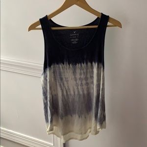 American Eagle tie dye tank